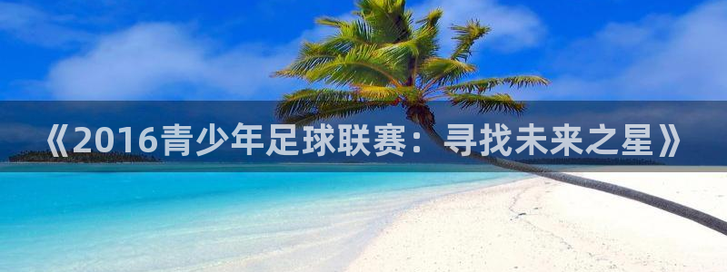 《2016青少年足球联赛：寻找未来之星》